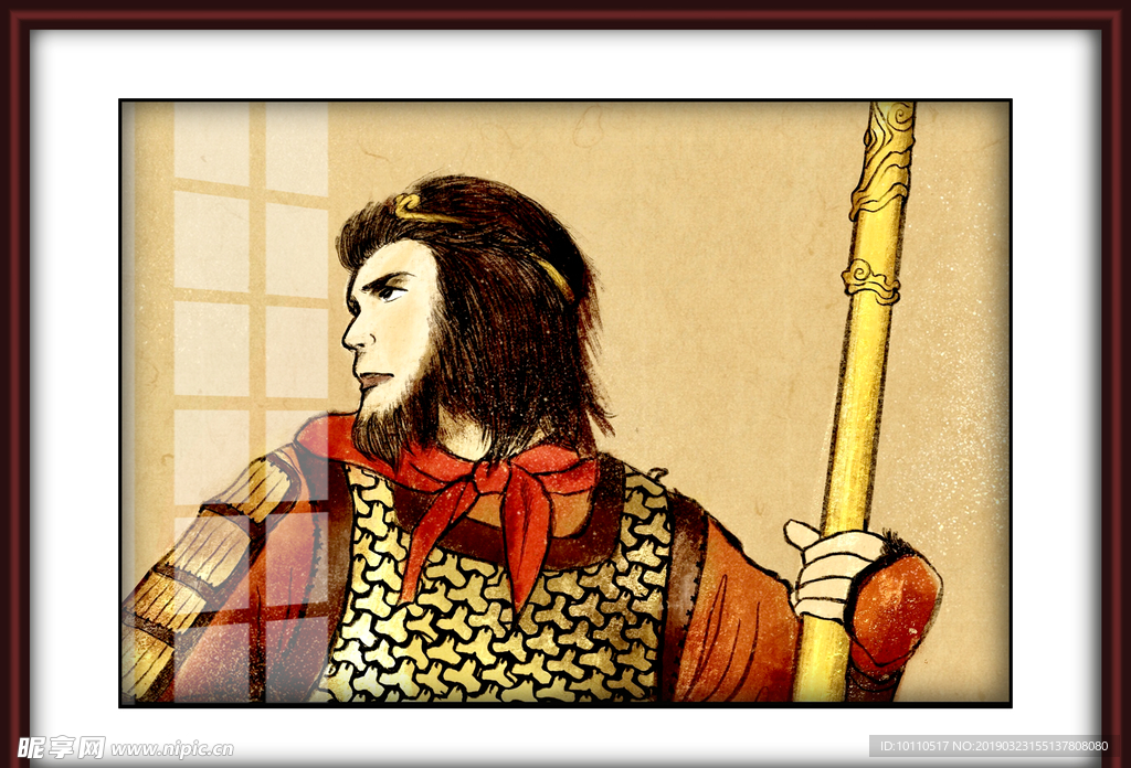 孙悟空  画框  装饰画