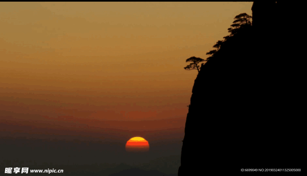 日出 美丽自然风光