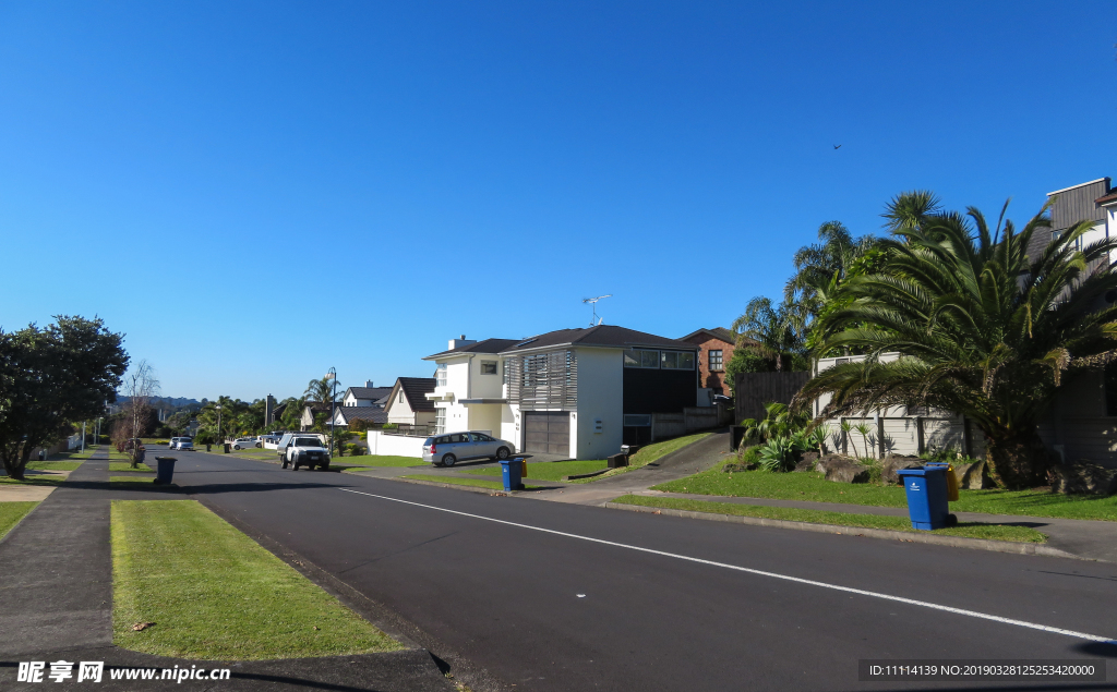 新西兰小镇风景
