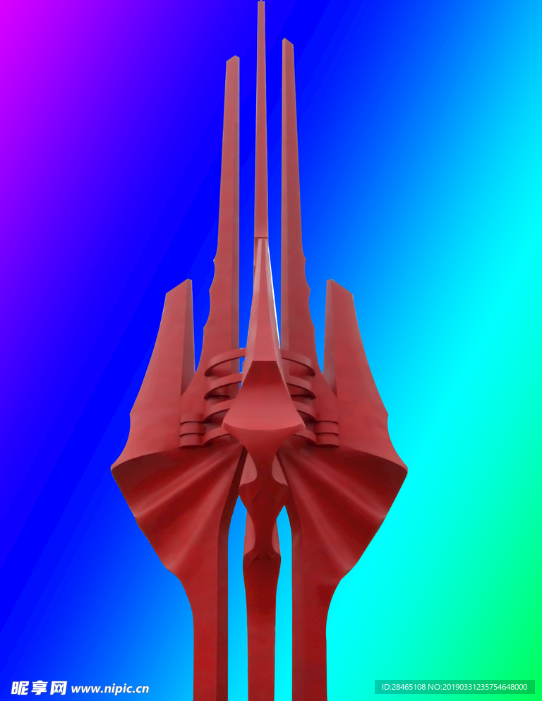 临沂广场山高流水