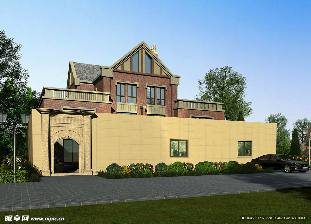 欧式别墅外墙设计