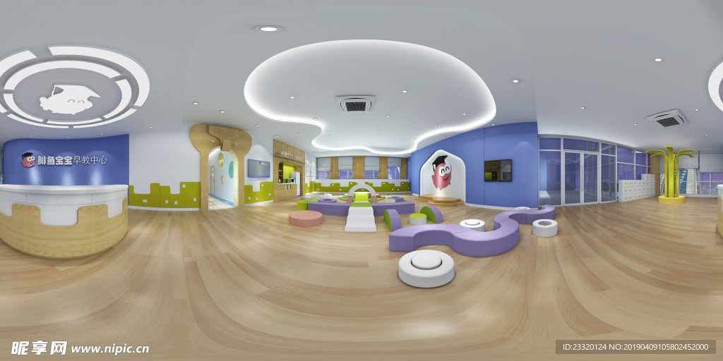 工装效果图   教育效果图