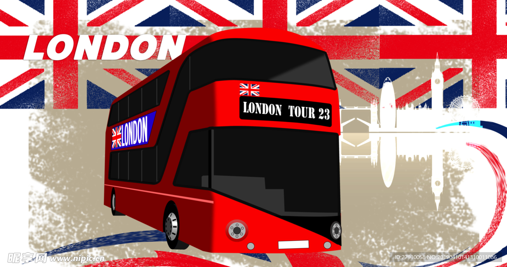 英伦巴士分层图
