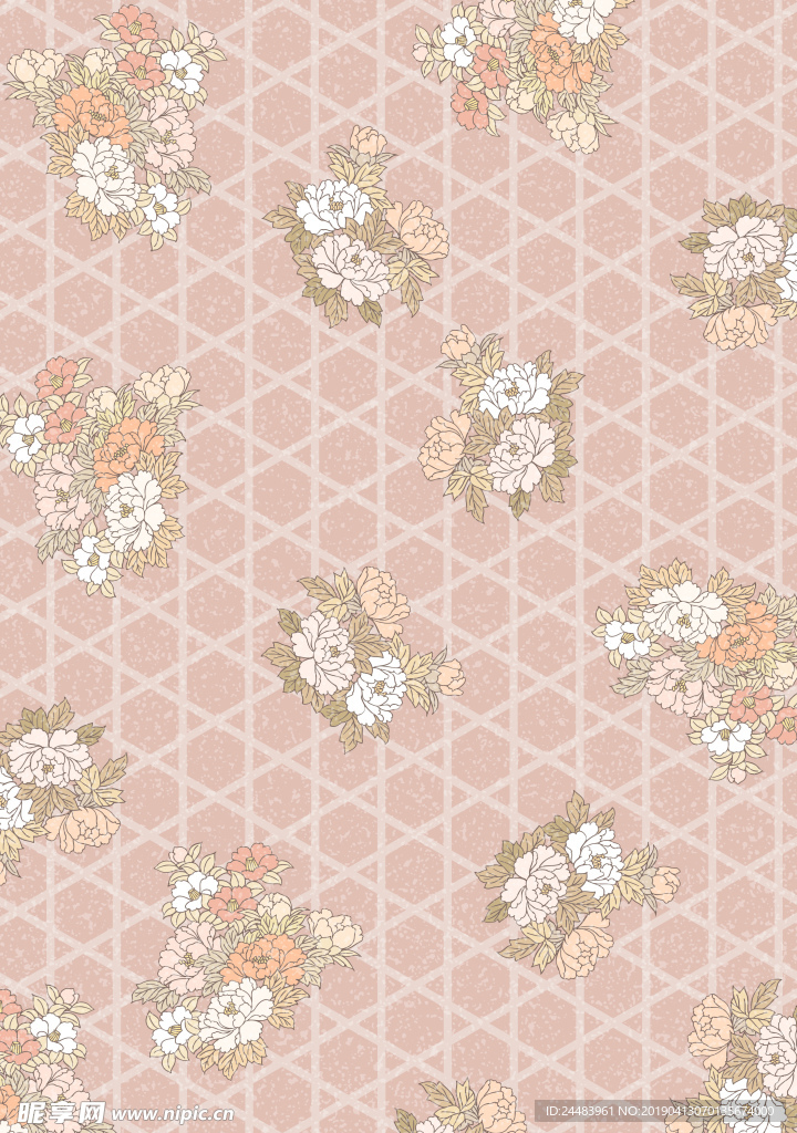 花卉底纹
