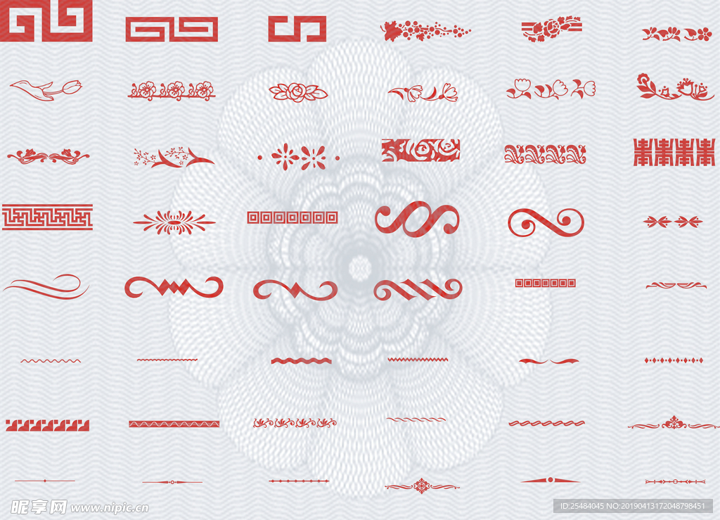 欧式花纹  中式花纹 雕花