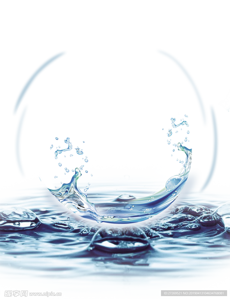 化妆品补水海报背景素材