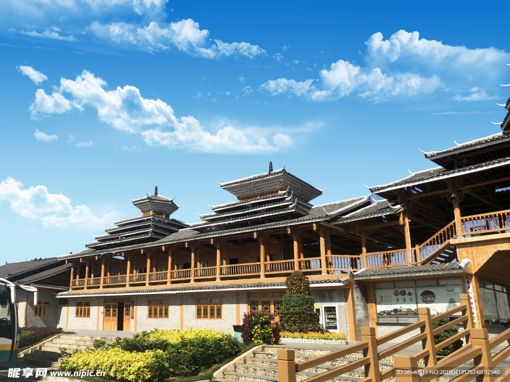 广西少数民族房屋