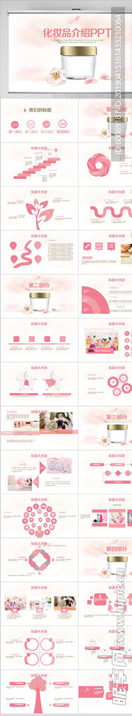 化妆品护肤品介绍PPT