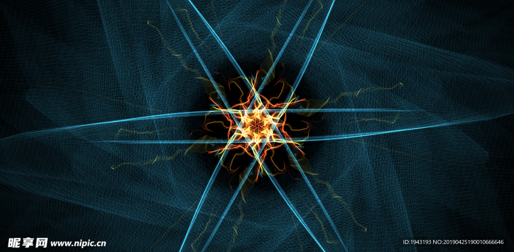 科幻纹之黑色燃烧