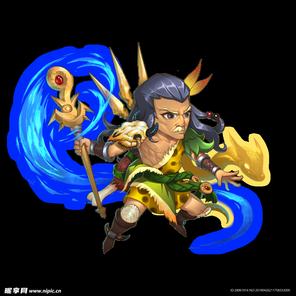 封神榜高清立绘-夸父