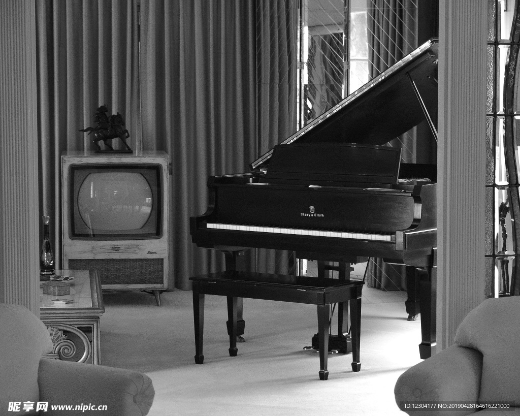 钢琴 钢琴键 古典音乐 白色的