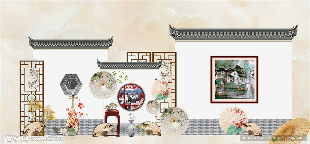 中国风 江南水乡