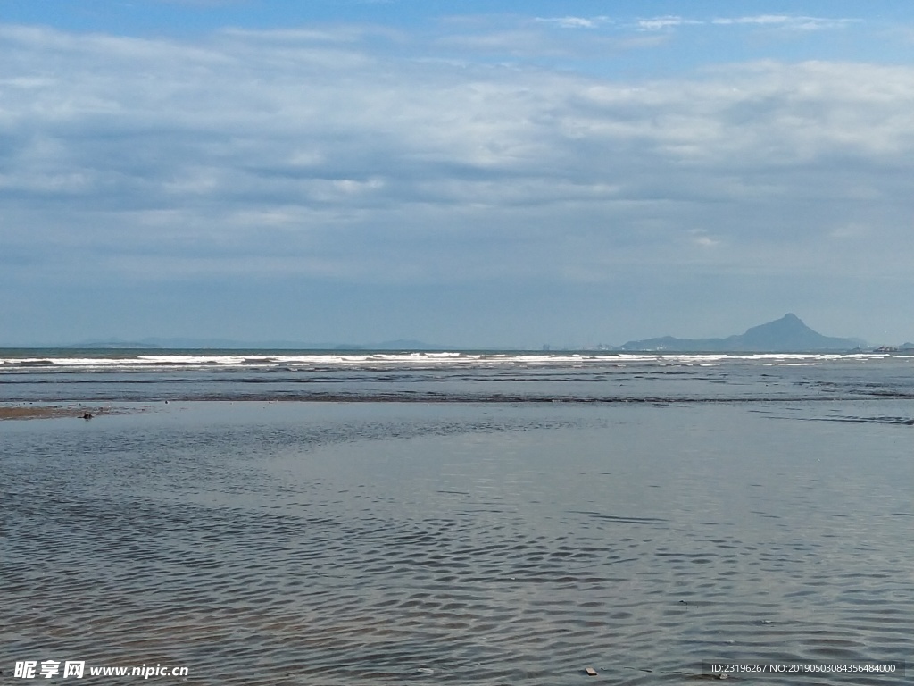 蓝天   白云   大海