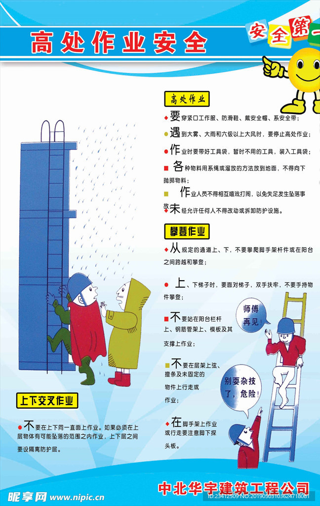 安全施工 展板