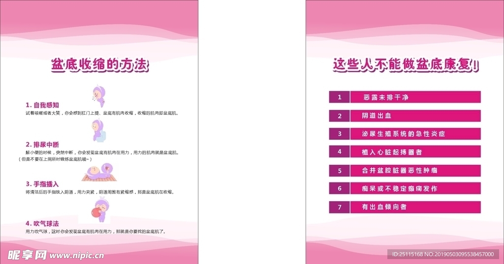 盆底收缩的方法