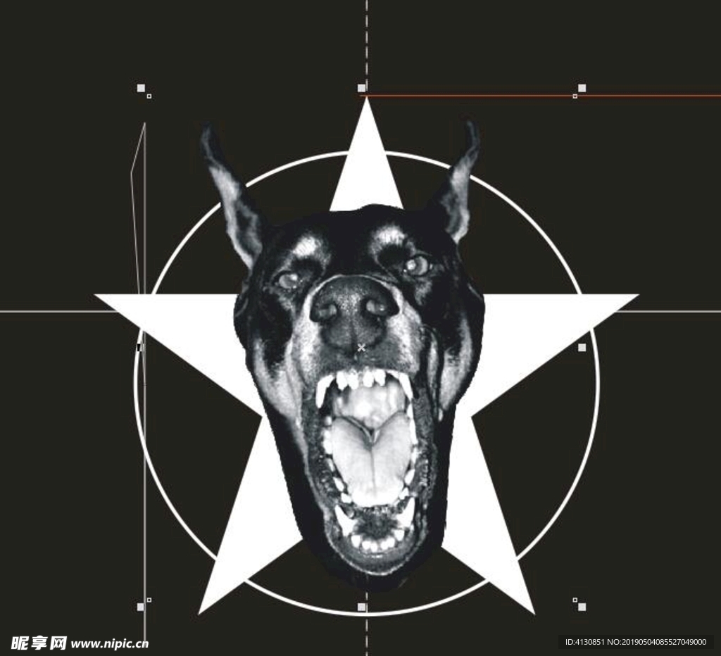 大牌PP 男装 狗头 犬