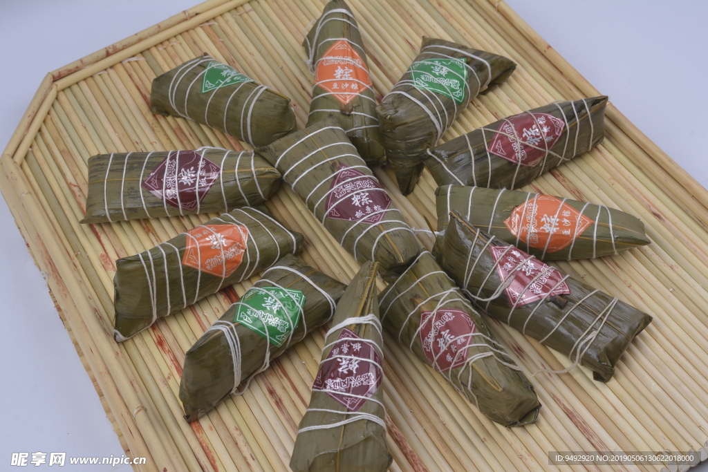 粽子 中华美食 糯米粽