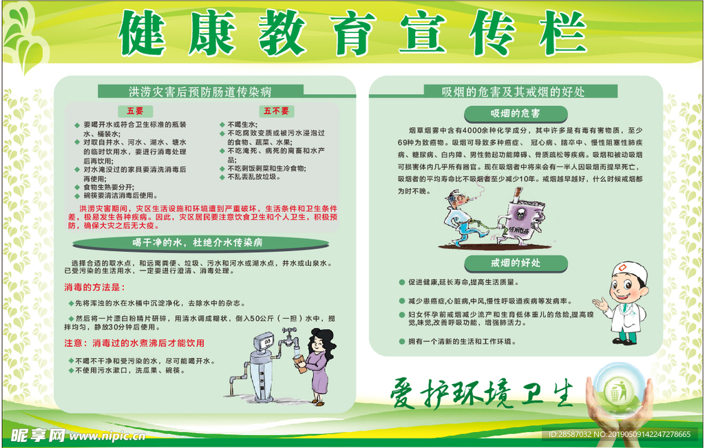 健康教育宣传栏