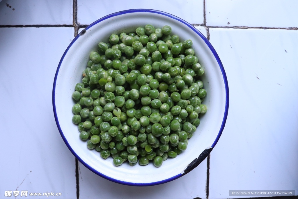 一碗青豌豆