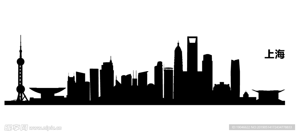 上海城市剪影