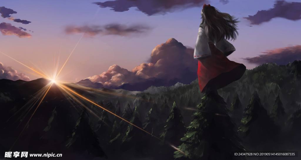 二次元 海报 美女 动漫 游戏