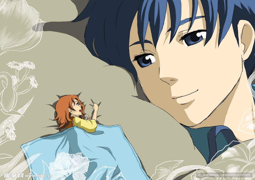 卡通 二次元 动画片 美女