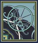 华盛顿马车方巾