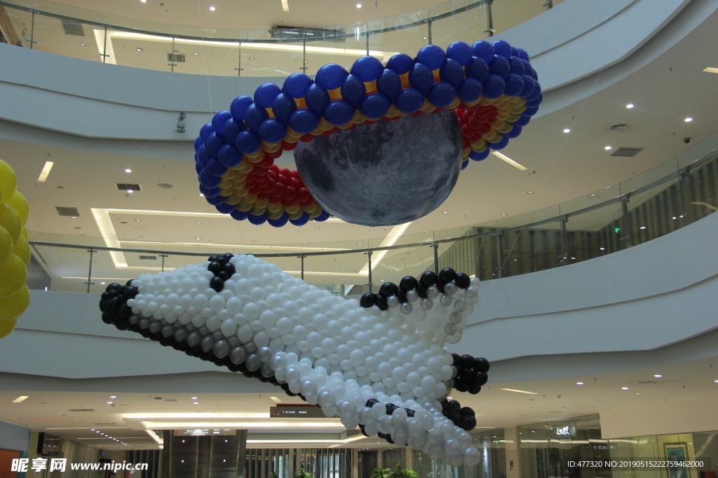 航天飞机气球造型