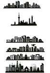 城市素材矢量图