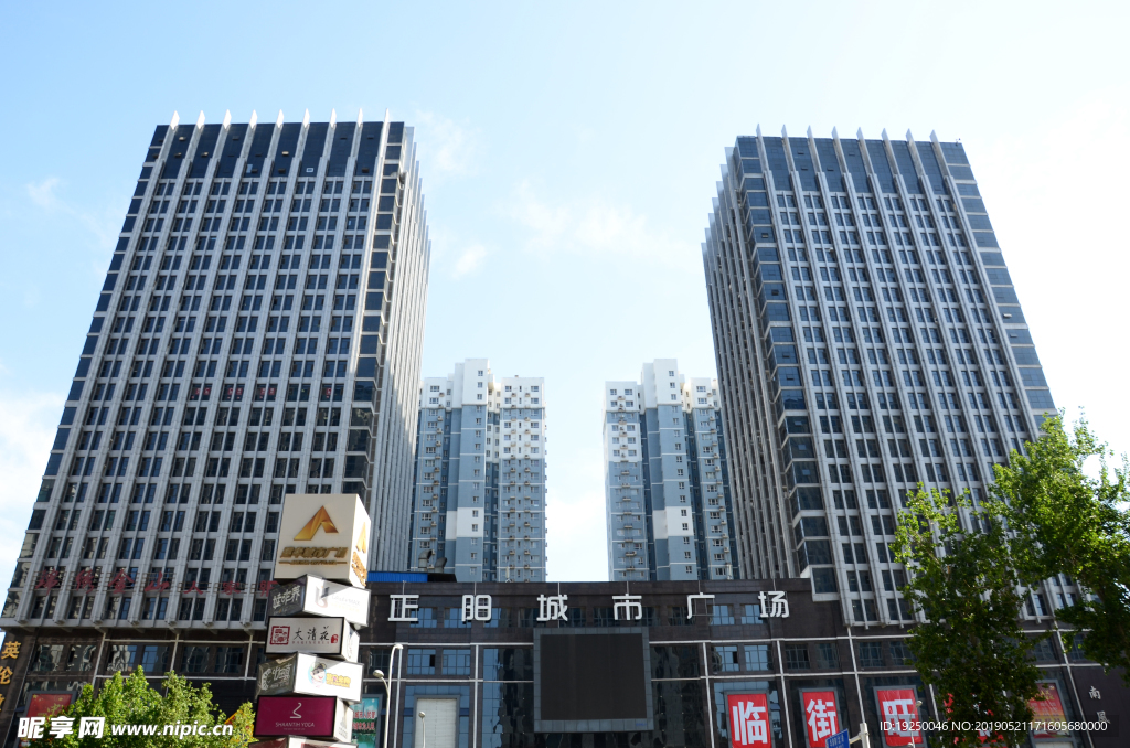 城市美景 建筑 风景 花园 场