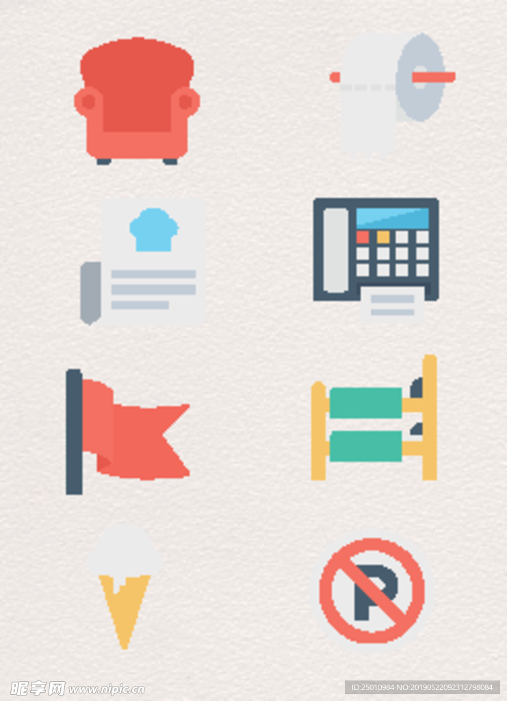 手绘背景 卡通元素 手绘卡通