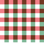 双色苏格兰格底纹