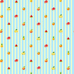 数码印花无缝接水果服装