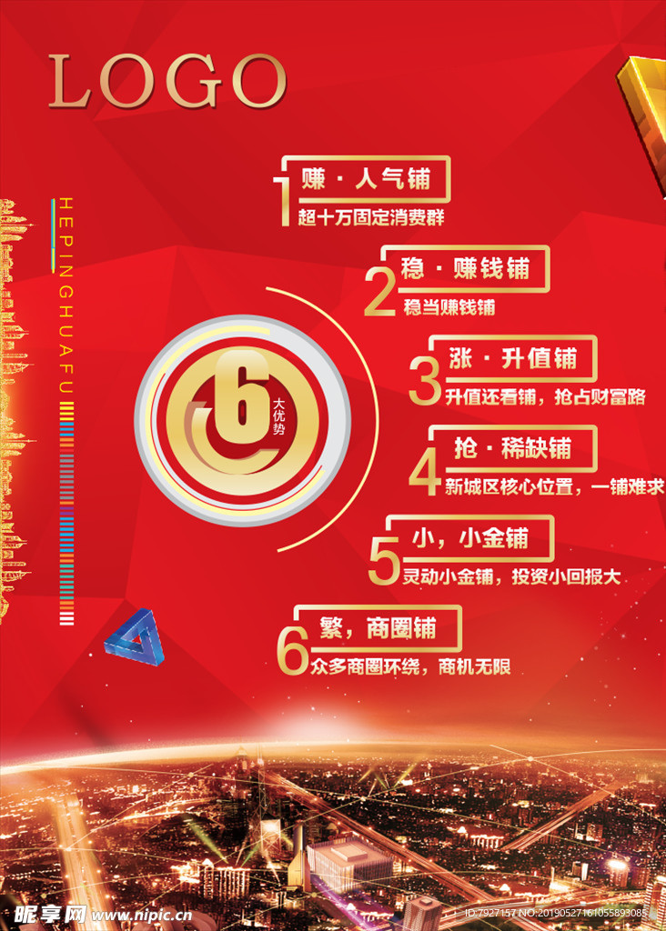 地产 六大价值 红色 推图