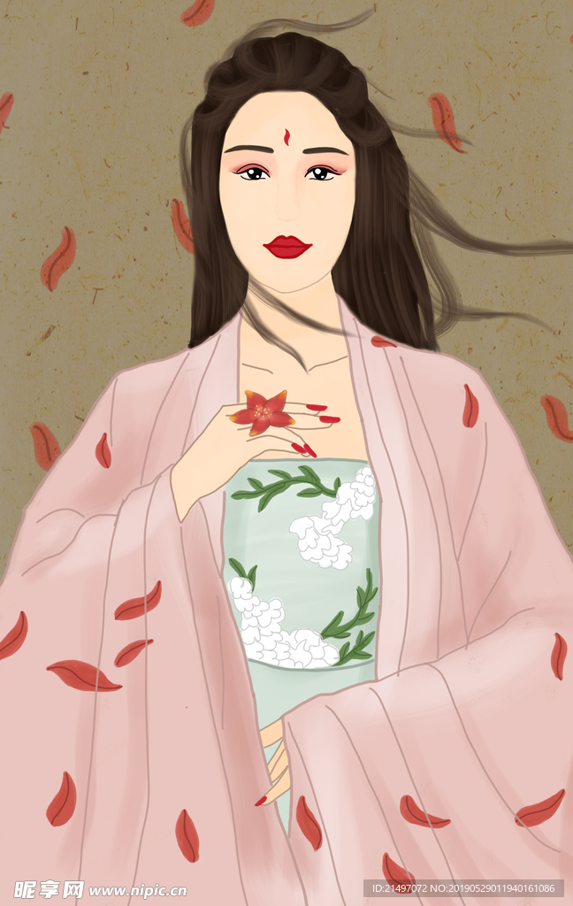 中国传统文化之汉服服饰古装女子