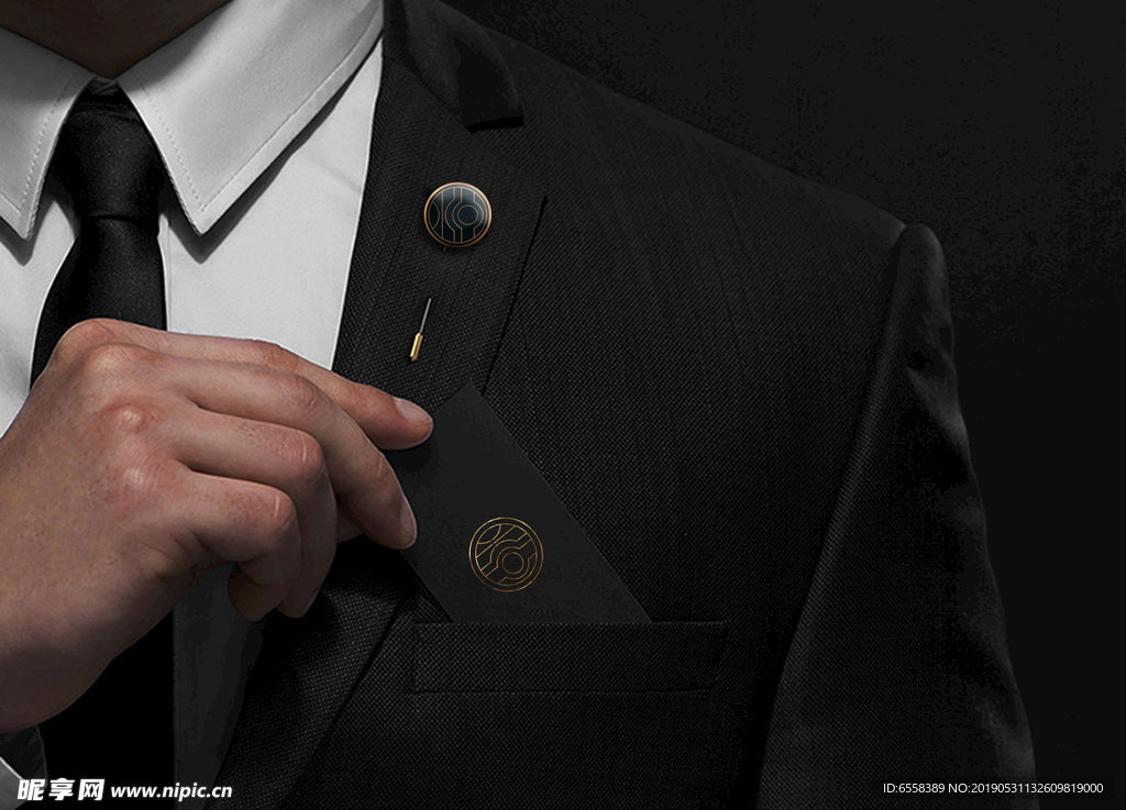 地产VI胸牌贴图