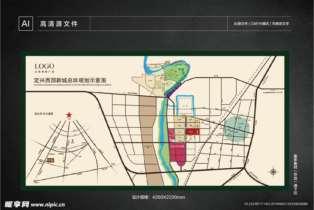 楼盘 生活机能图 区位图