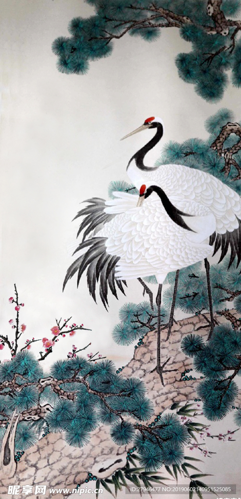 松鹤延年图