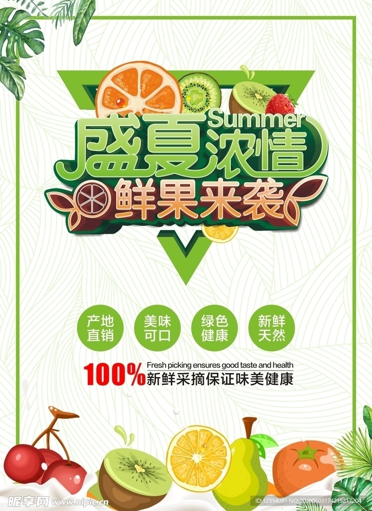 水果海报
