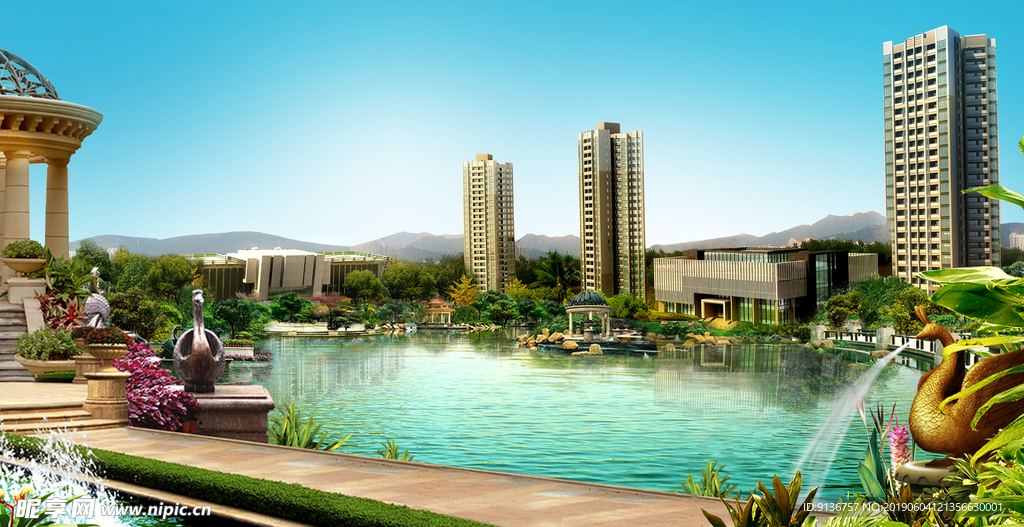 地产广告用图素材图片