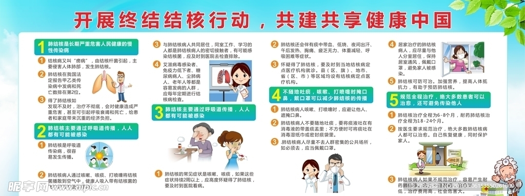 肺结核健康宣传