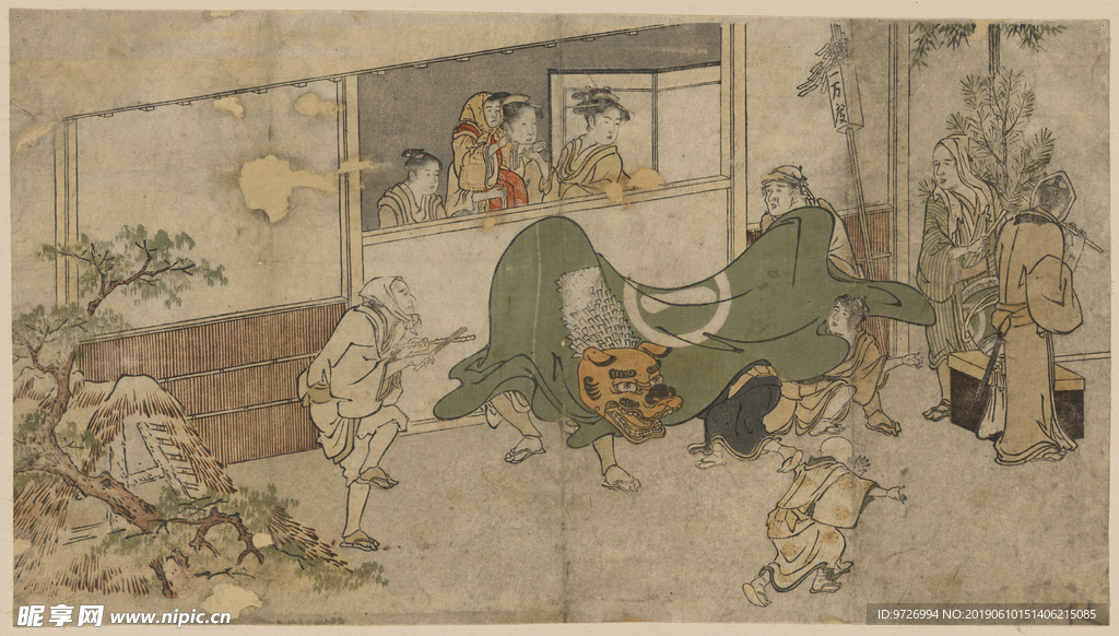 喜多川歌麿浮世绘作品