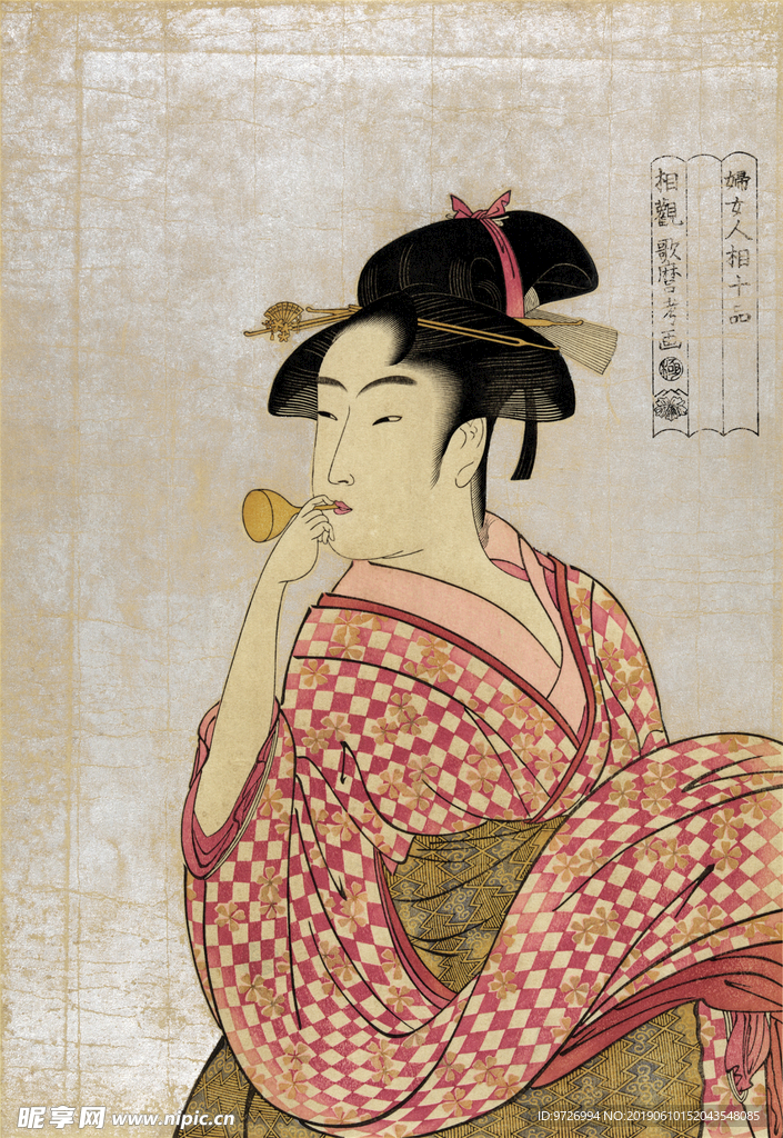 喜多川歌麿浮世绘作品