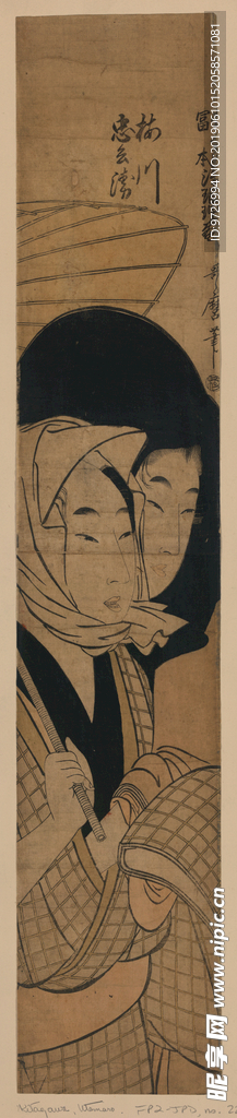 喜多川歌麿浮世绘作品