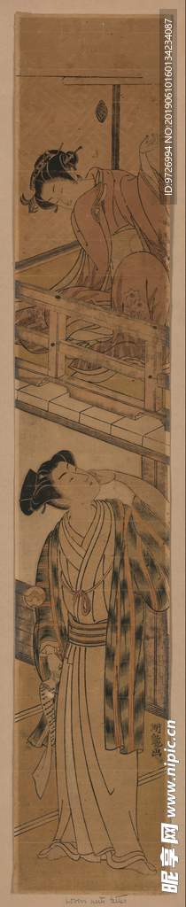 矶田湖龙斋浮世绘作品