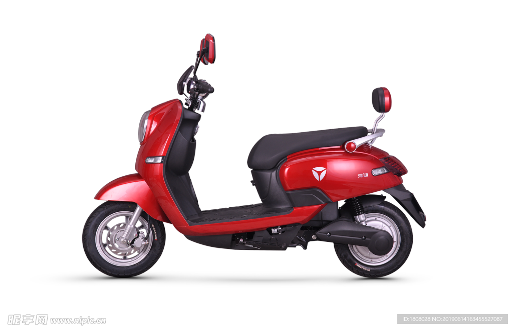雅迪电动车 PNG透明格式图