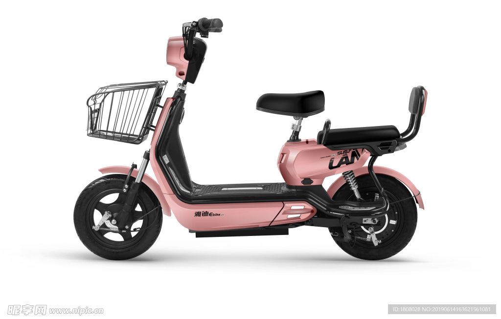 雅迪电动车 PNG透明格式图