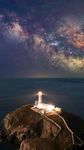 星空，灯塔
