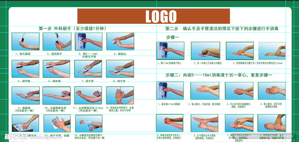 医院洗手法最全全套