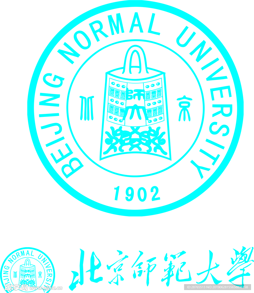 北京师范大学logo